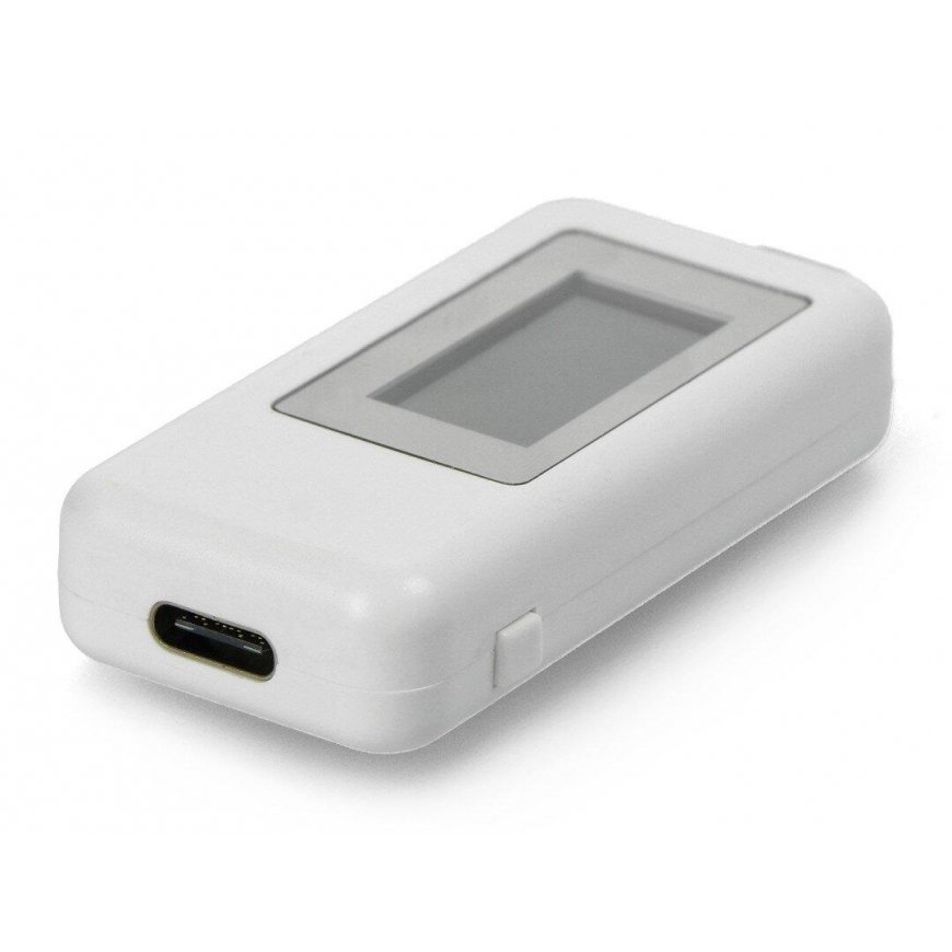 Oem USB tester Keweisi KWS-1802C current and voltage meter from USB C port - white – 5