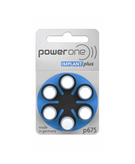 POWER ONE VARTA baterijos klausos aparatams 675