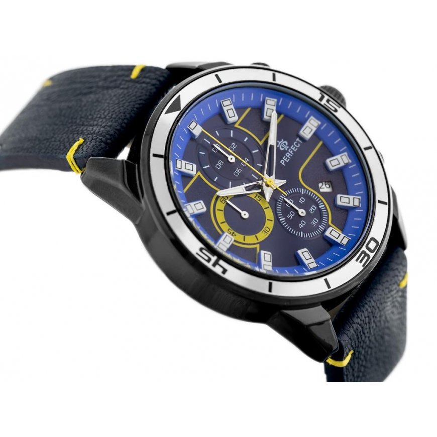 Laikrodis vyrams PERFECT CH02L - CHRONOGRAF (zp351e) – 5