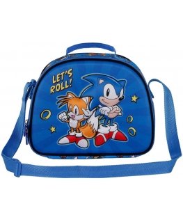 Karactermania Sonic The Hedgehog Lets Roll 3D -eväskassi