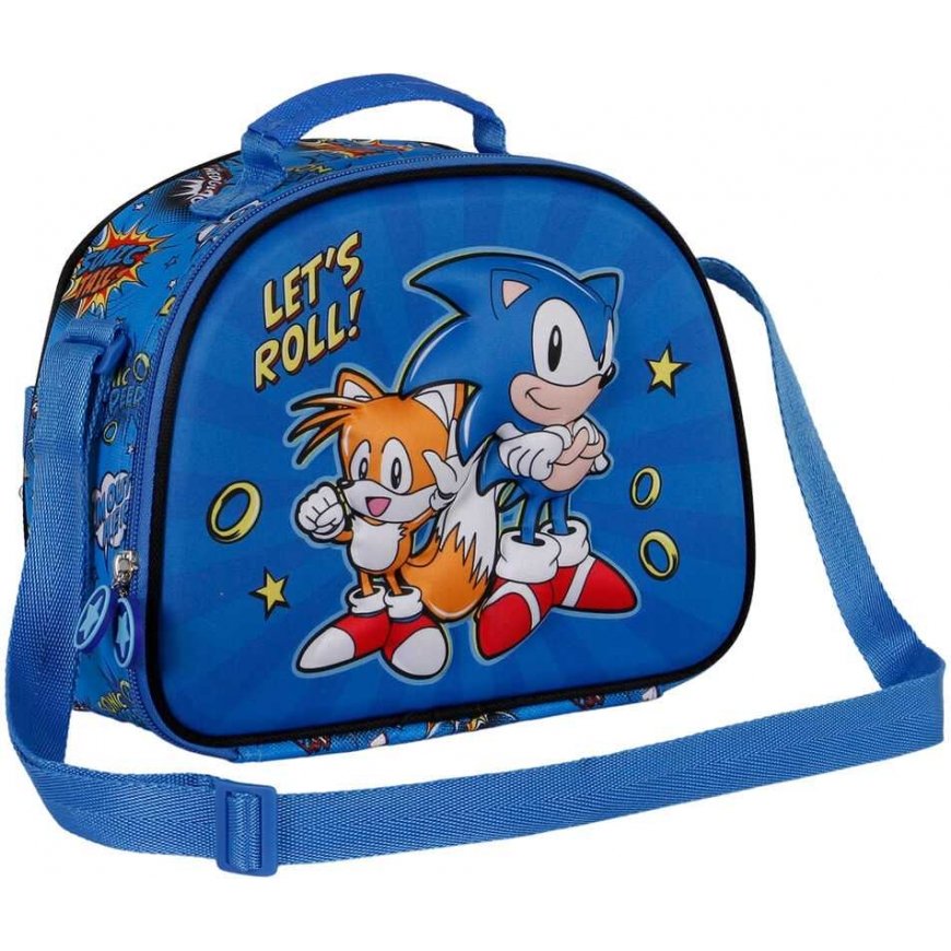 Karactermania Sonic The Hedgehog Lets Roll 3D lunch bag – 2