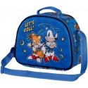 Karactermania Sonic The Hedgehog Lets Roll 3D lunch bag Karactermania Sonic The Hedgehog Lets Roll 3D lunch bag