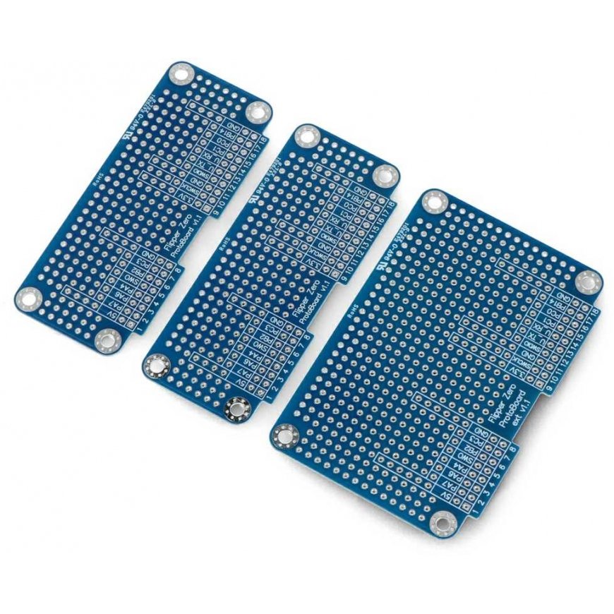 Flipper Zero -prototyyppilevyt, 3 kpl.
