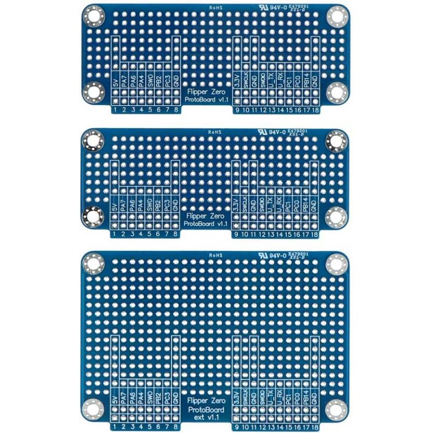 Flipper Zero prototype boards, 3 pcs. – 2