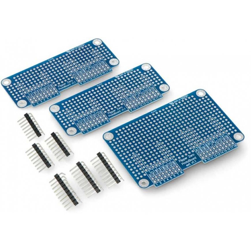Prototipinės plokštės Flipper Zero, 3 vnt. – 3