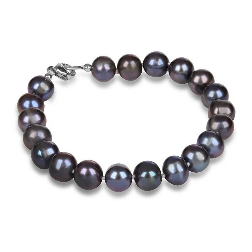 Jwl Luxury Pearls apyrankė iš tikrų mėlynų perlų JL0360