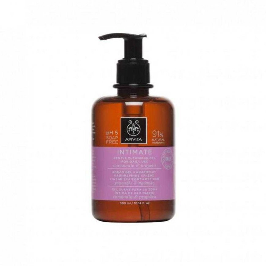 Apivita SOFT DAILY INTIMATE HYGIENE GEL with chamomile, propolis and aloe 300 ml