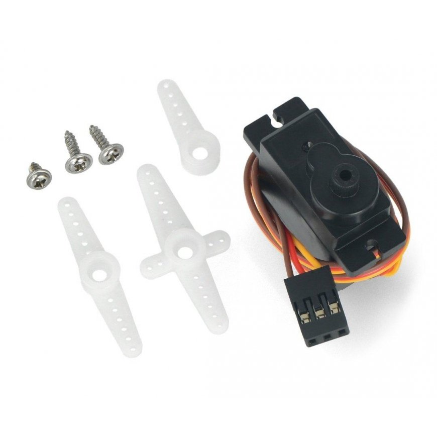 Servo DFRobot SER0049, mikro, 9g 180 laipsnių – 3
