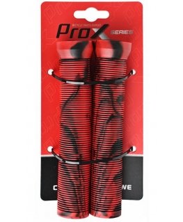 Handlebar grips ProX GP-70H 165mm red-black