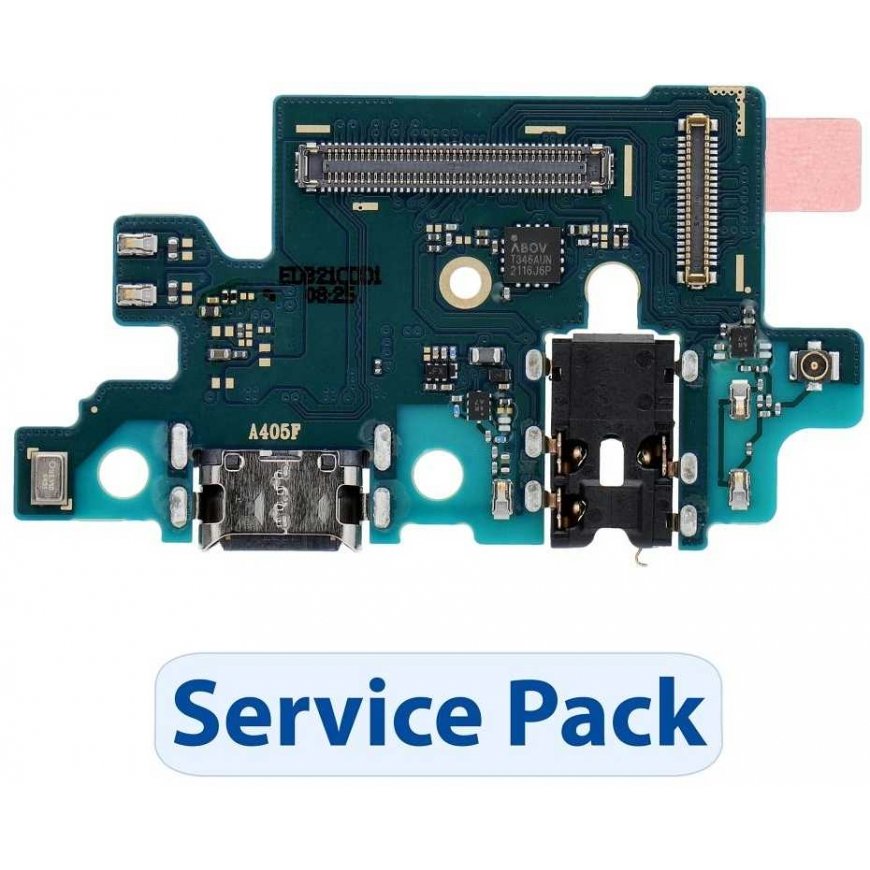 „ServicePack“ USB įkrovimo plokštė SAMSUNG A40 A405F GH96-12454A