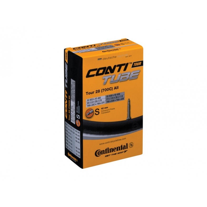 Continental 5036711 dviračio kamera „Presta“ vožtuvas 28"