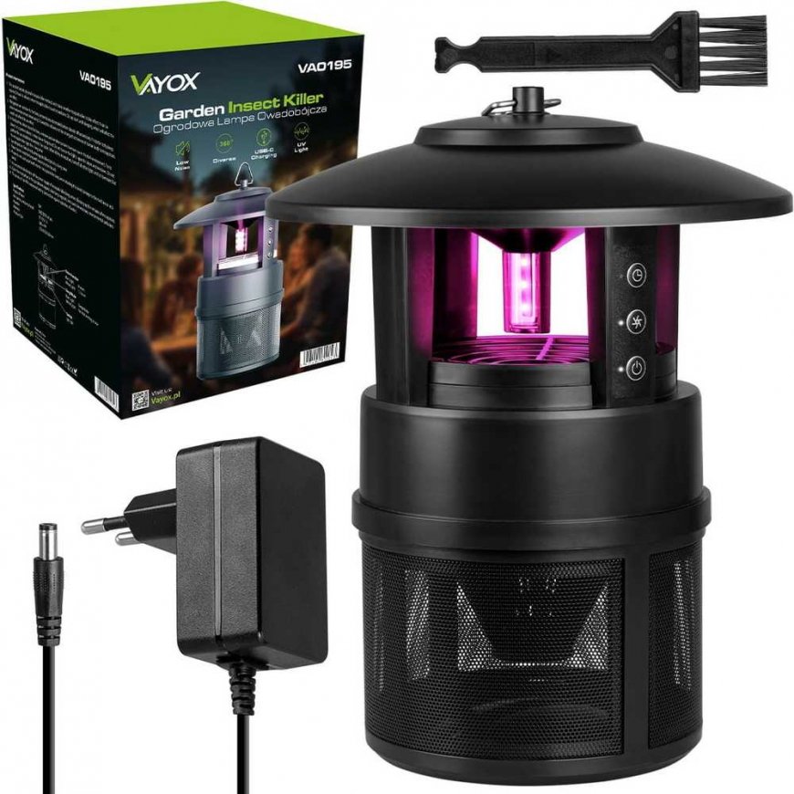 UV-hyönteislamppu seisova/riippuva 5W VAYOX VA0195 – 2