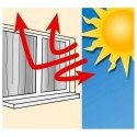 Maximex PIECES Heat insulation curtain - set of 2 pieces