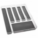 5five Simply Smart Cutlery Drawer Organizer, Container, 6 Compartments, 40 x 32 cm 5five Simply Smart Cutlery Drawer Organizer, Container, 6 Compartments, 40 x 32 cm