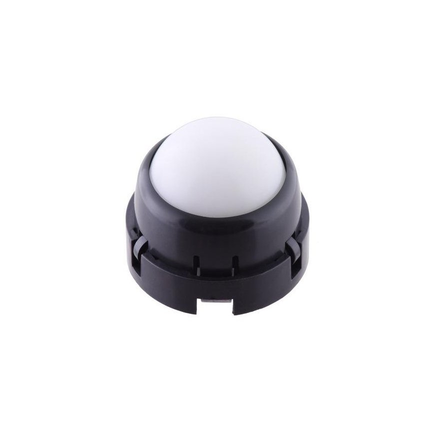 Pololu rutulinis ratukas su 25.4mm plastikiniu rutuliu ir plastikiniu voleliu