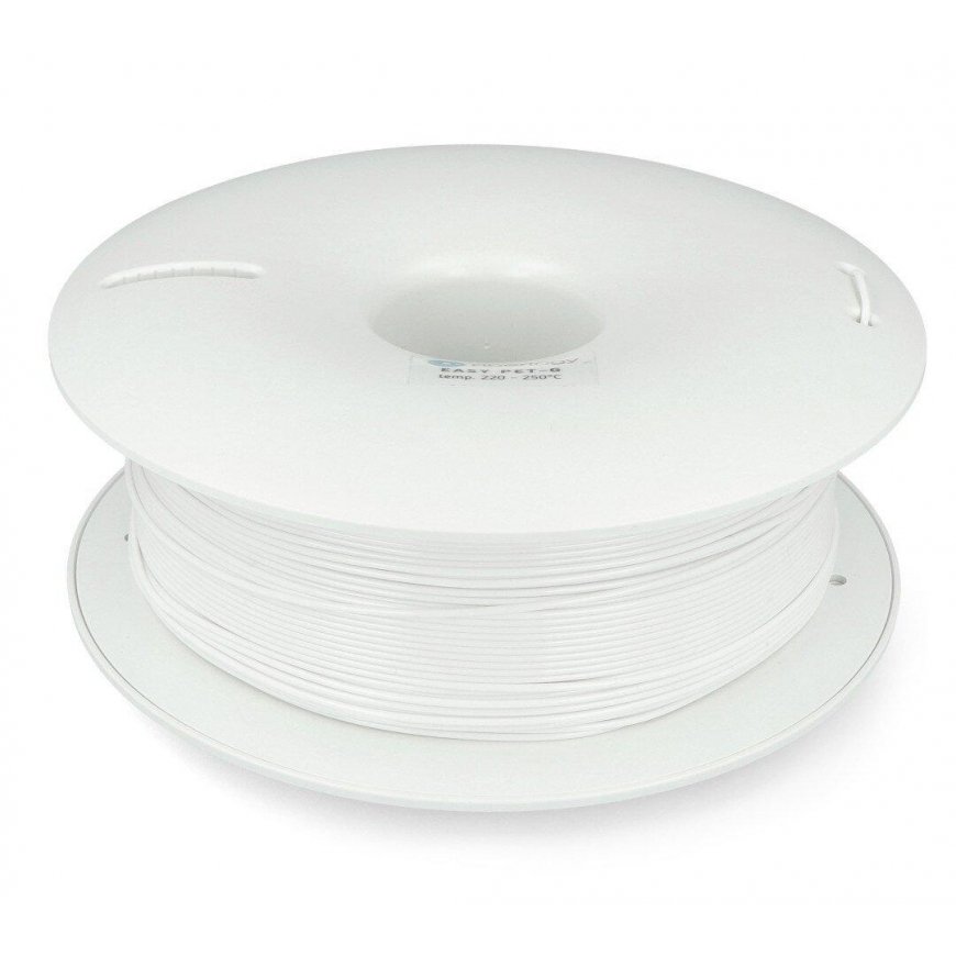 3D-muovi Fiberlogy Easy PET-G 1,75 mm 0,85 kg - Valkoinen – 2