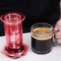 AeroPress – the transparent red coffee maker