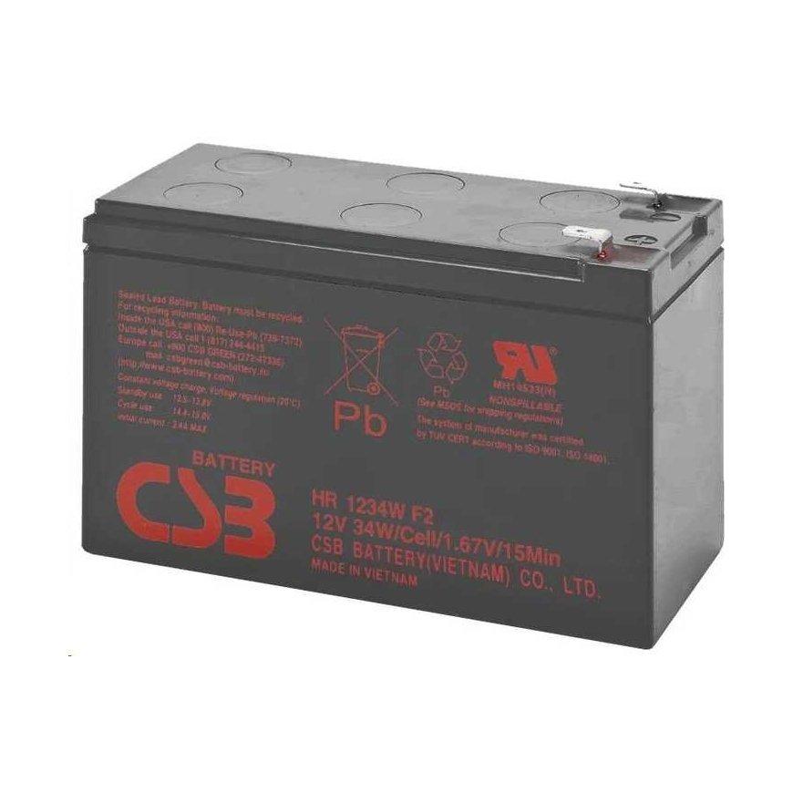 EATON UPS replacement battery, 12V, 9Ah