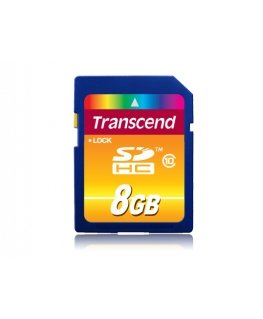 Transcend TS8GSDHC10 карта памяти 8 GB SDHC NAND Класс 10