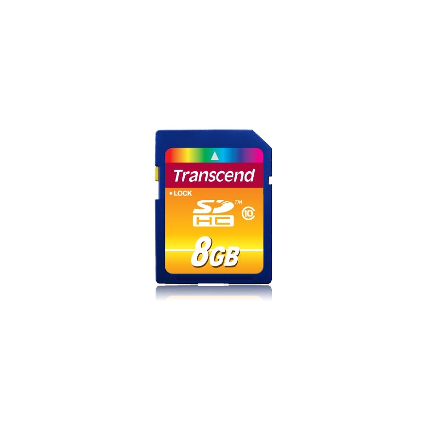 Transcend TS8GSDHC10 atminties kortelė 8 GB SDHC NAND Klasės 10