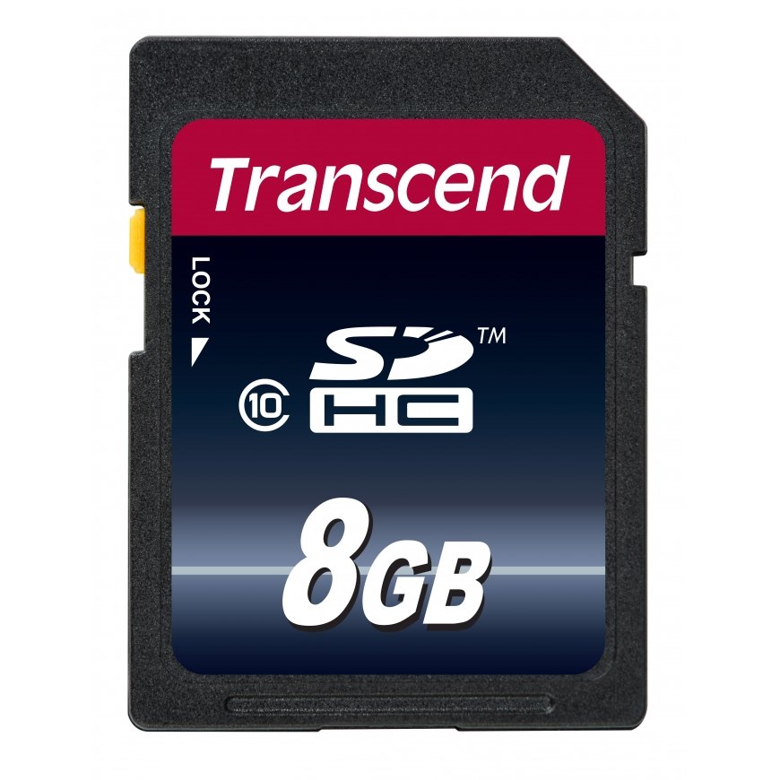 Transcend TS8GSDHC10 atminties kortelė 8 GB SDHC NAND Klasės 10 – 2
