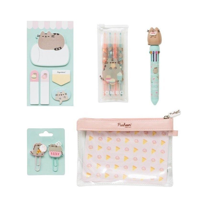 Pusheen Foodie Collection kanceliarinis rinkinys