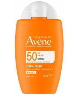 Avene Ultra Fluid Invisible Sunscreen SPF50, 50 ml