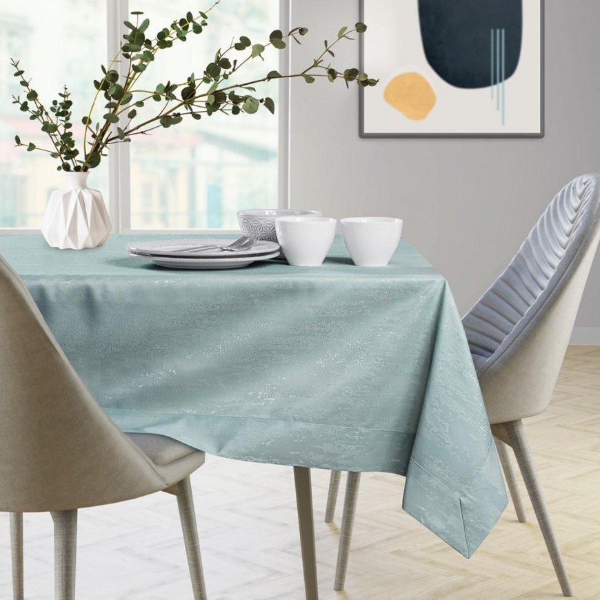 AmeliaHome TCLOTH / AH / VESTA / BRD / MINT / 110X200 – 4