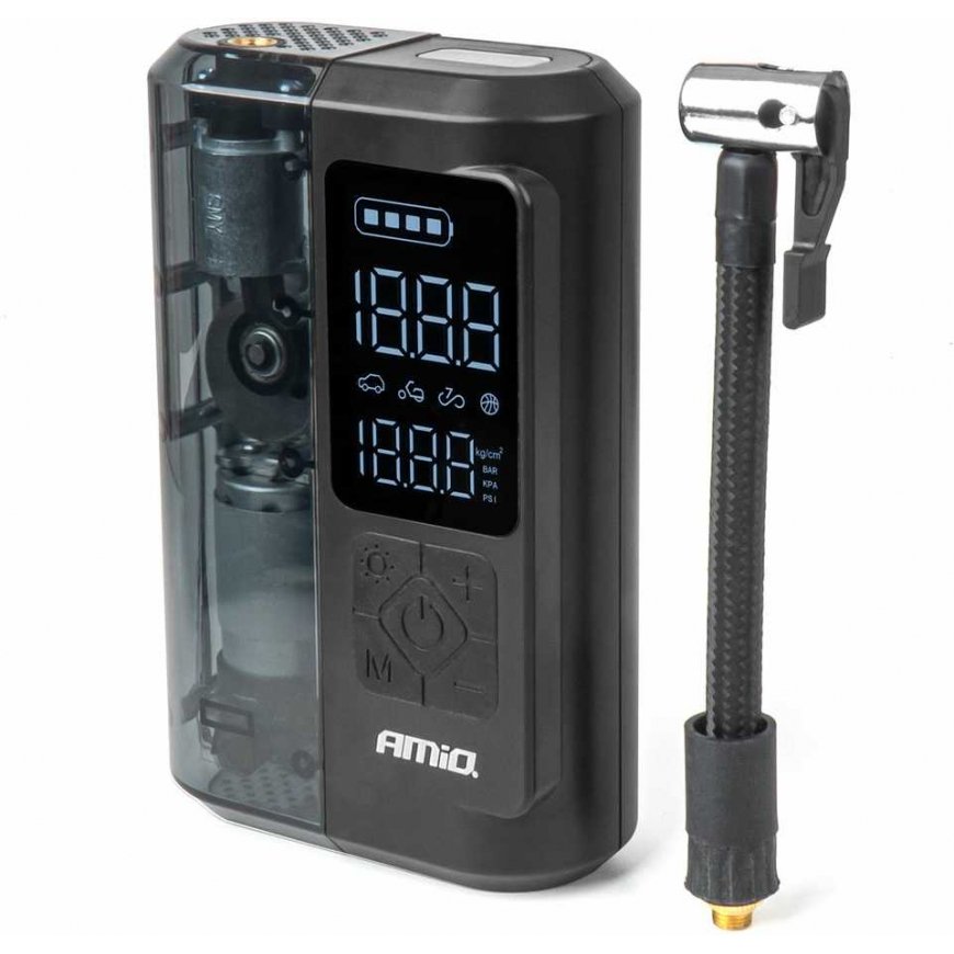 AMiO Car compressor wireless rechargeable power