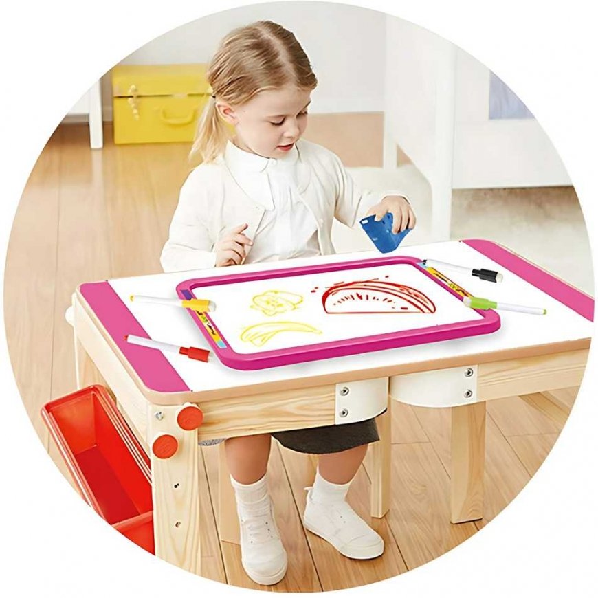 WOOPIE 3in1 magnetic dry erase board for light drawing – 2