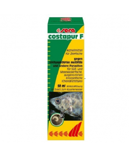 Sera Costapur F 500ml, Treatment of Ichthyophthiriasis (white spots) and other skin parasites