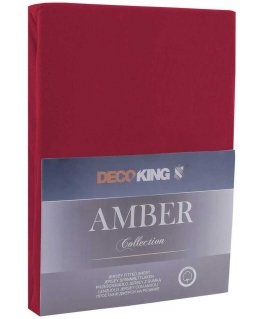Bed sheet AMBER color claret style classic type material - textile knitwear 220-240x220 DecoKing