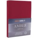 Lakanan väri AMBER viininpunainen tyyli klassinen materiaali - tekstiilineule 220-240x220 DecoKing Lakanan väri AMBER viininpunainen tyyli klassinen materiaali - tekstiilineule 220-240x220 DecoKing