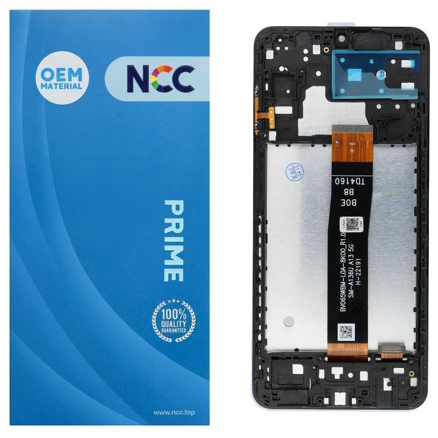 NCC LCD-näyttö SAMSUNG A13 5G A136B/U/W OEM kehyksellä – 2