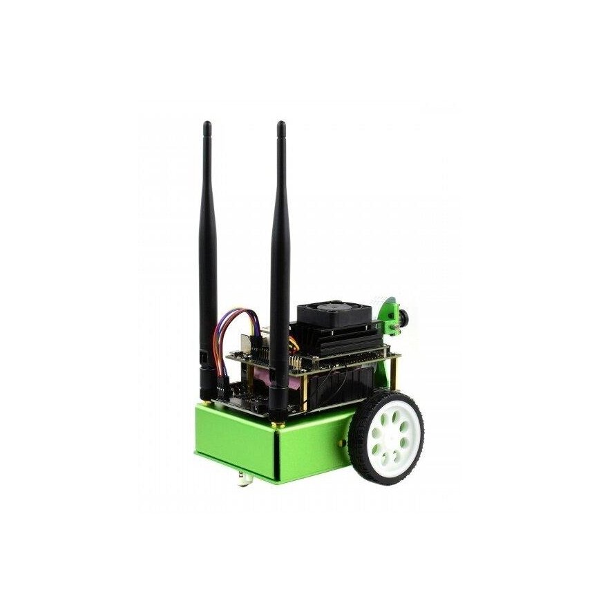 JetBot, kit for assembling a two-wheeled Al robot platform with camera, DC motor and OLED display, Waveshare 16909 – 4
