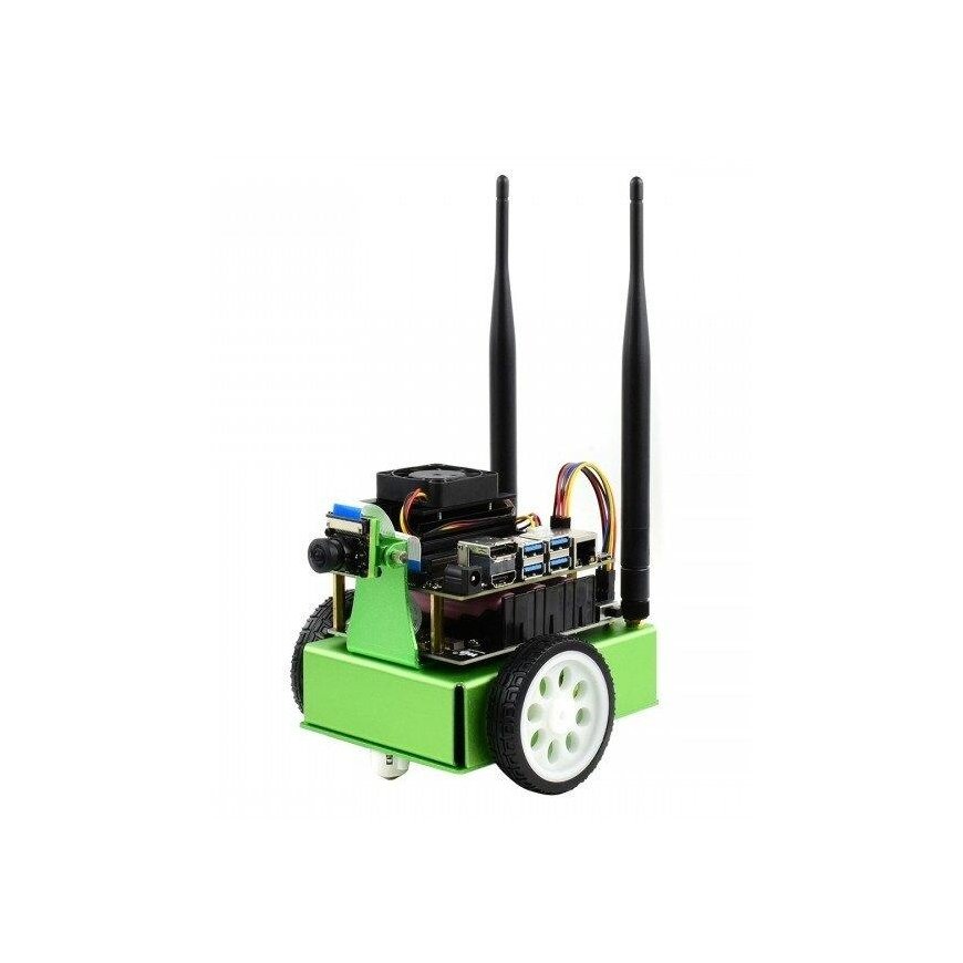 JetBot, kit for assembling a two-wheeled Al robot platform with camera, DC motor and OLED display, Waveshare 16909 – 5