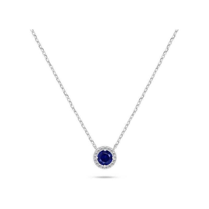 Brilio Silver Brilio Silver Sparkling silver pendant with zircons NCL136WB