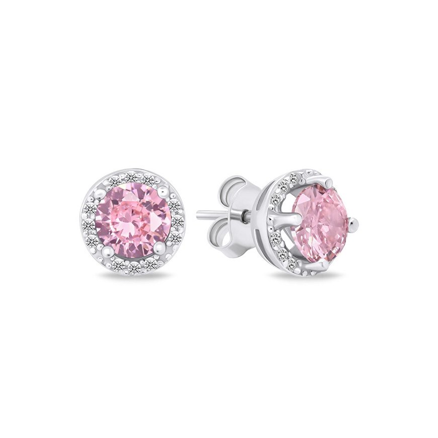 Brilio Silver Brilio Silver Sparkling silver earrings with zircons EA601WP