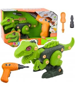 Lean Toys Dinosaur Twisting Green Drill DIY