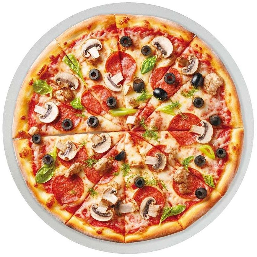 CORDIERITE PIZZA BAKING STONE 33CM + STAND KLAUSBERG KB-7788 – 4