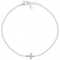 Brilio Silver Brilio Silver Beautiful silver bracelet with a cross BRC96W Brilio Silver Brilio Silver Beautiful silver bracelet with a cross BRC96W