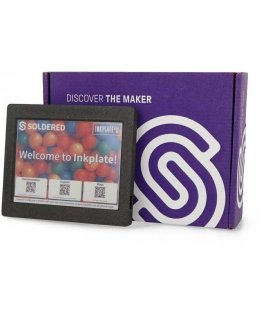 Soldered Inkplate 6COLOR with housing and battery - e-paper display 5.85&39&39 600x448px - ESP32 - for Arduino - Soldered 333231