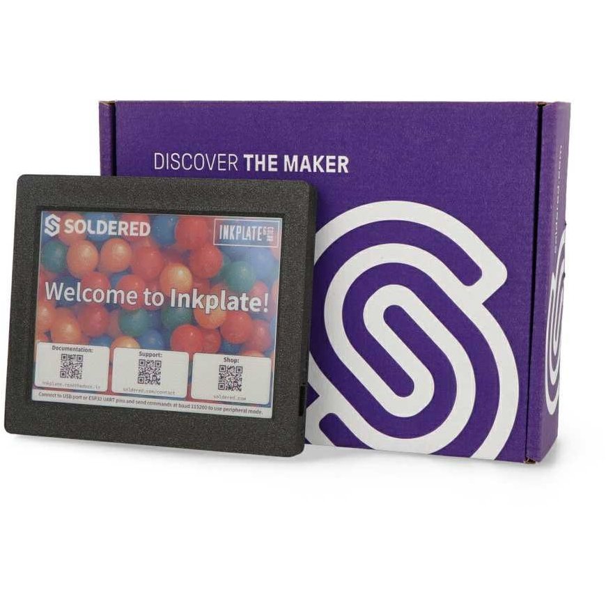 Soldered Inkplate 6COLOR with housing and