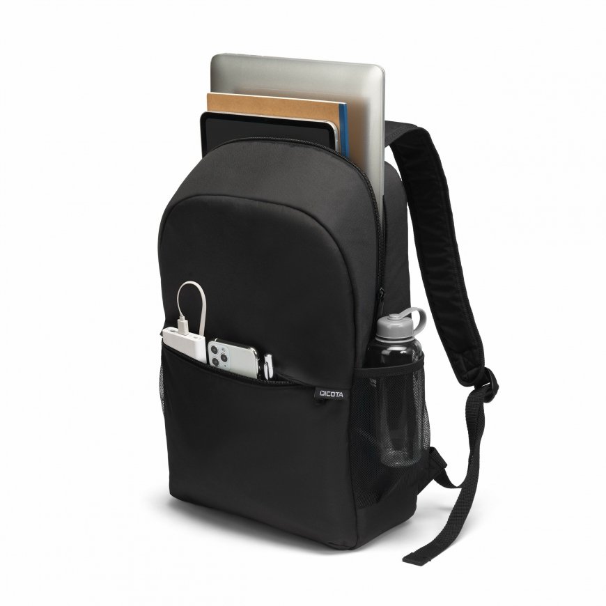DICOTA D32086-RPET backpack Casual backpack Black Polyester, Polyethylene terephthalate (PET) – 3