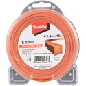 Makita Mähfaden 4kant 2,4mmx15m Makita Mähfaden 4kant 2,4mmx15m