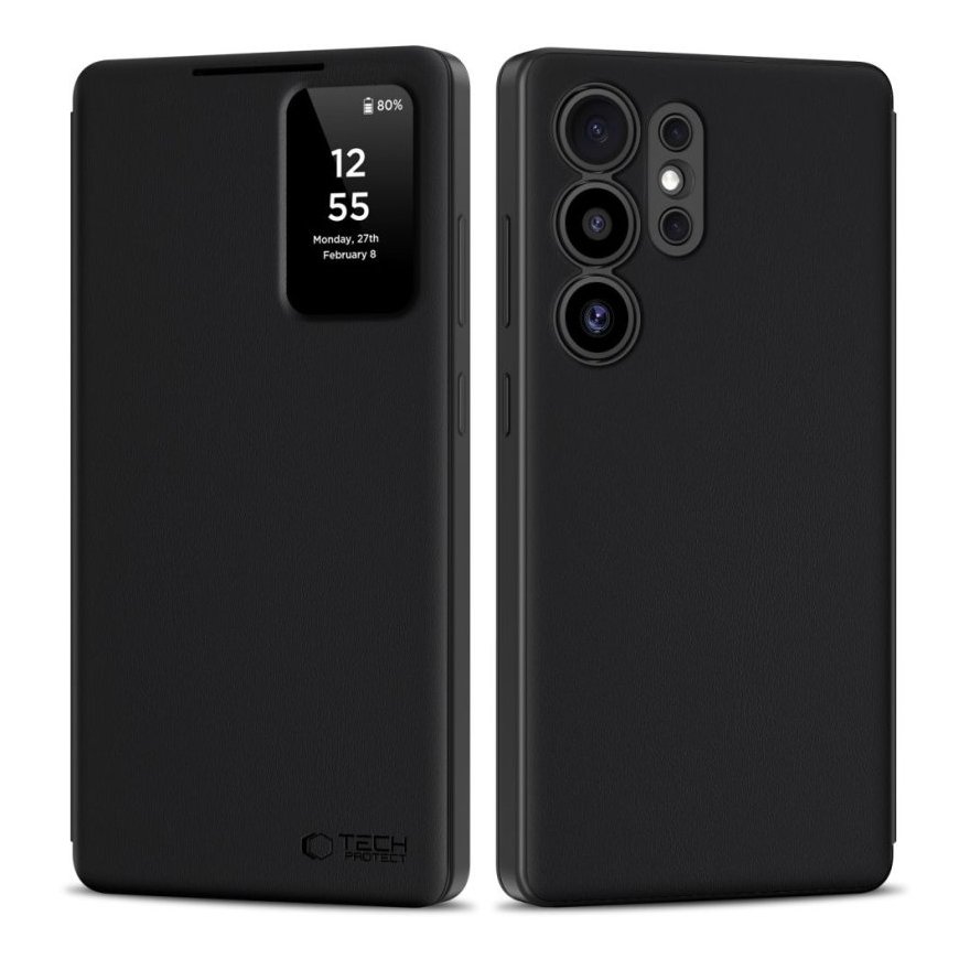 TECH-PROTECT SMART WALLET GALAXY S25 ULTRA MATTE BLACK – 2