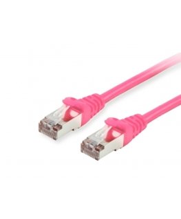 Equip 605580 tīkla kabelis Rozā 1 m Cat6 S/FTP (S-STP)
