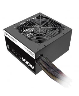 Thermaltake TRS-600AH2NK toiteallika komponent 600 W 20+4 pin ATX ATX Must