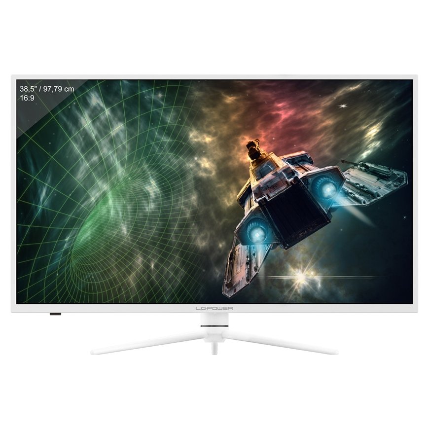 LC-Power LC-M39-QHD-165-C monitori 97,8 cm (38.5") 2560 x 1440 pikseļi Quad HD LED Balts