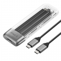 Orico TXM2-C3 M.2 NVME USB-C 3.2 10Gb|s Disk Drive - Gray Orico TXM2-C3 M.2 NVME USB-C 3.2 10Gb|s Disk Drive - Gray